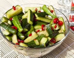 Komkommer salade